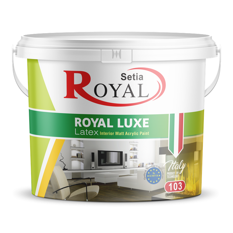 پوشرنگ نیم پلاستیک ۲ مات ساندورا(sandora) رویال پلاست گالن ۵ کیلو گرمی کد ۴۰۶