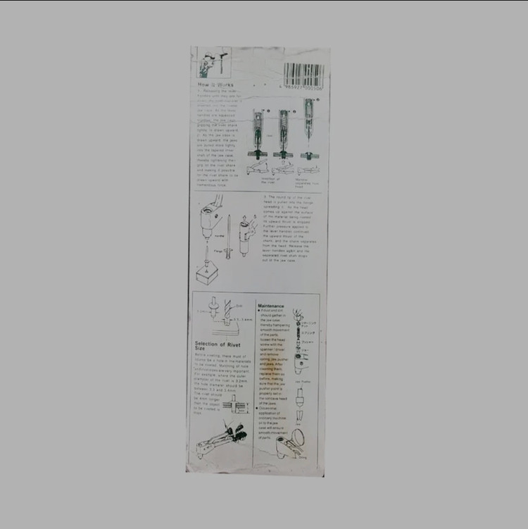انبر پرچ پیکاس اصلی ژاپنی مدل HR_005
